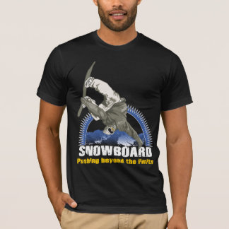 Camiseta Snowboarder and sun