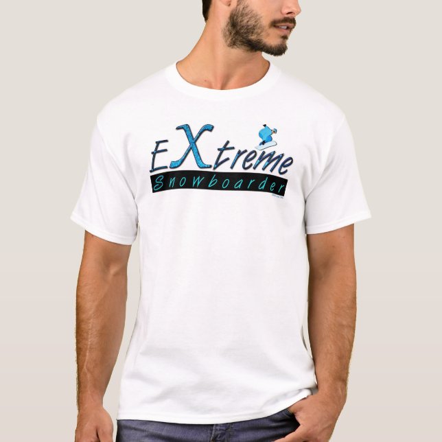 Camiseta Snowboarder Extreme (Frente)