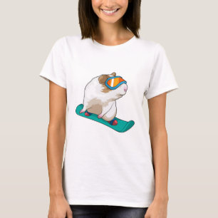 Camiseta Snowboarder guisado