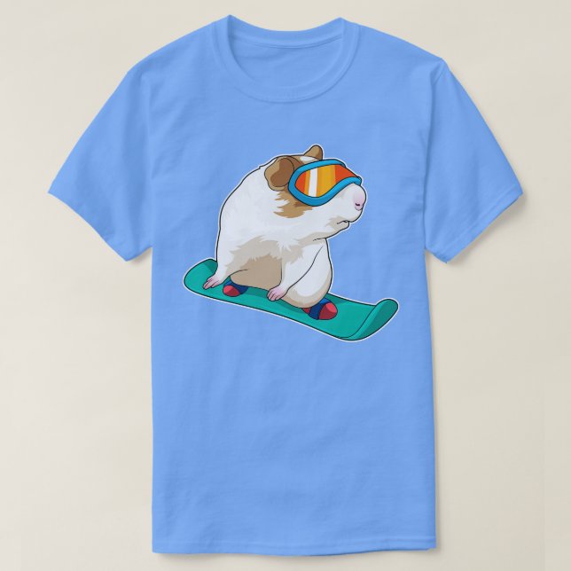 Camiseta Snowboarder guisado (Frente do Design)