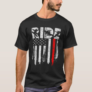 Camiseta Snowboarder Inverno Snowboard Vintage Bandeira EUA