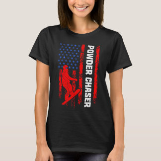Camiseta Snowboarder Powder Chaser Funny Snowboard Child