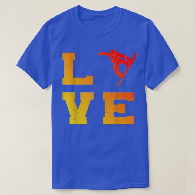 Camiseta Snowboarder Snowboard Snowboard Mulheres (Frente do Design)