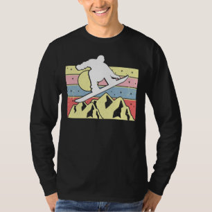 Camiseta Snowboarder Snowboarding Snowboard Retro