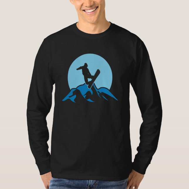 Camiseta Snowboarder  Snowboarding  Snowboard Women Men (Frente)