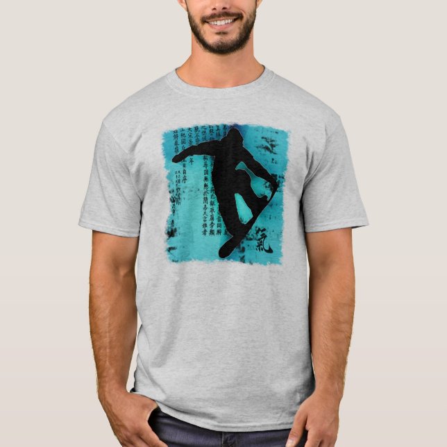 Camiseta Snowboarding (Frente)