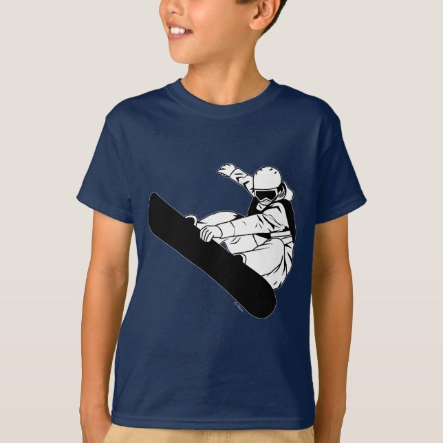 Camiseta Snowboarding 3 (Frente)
