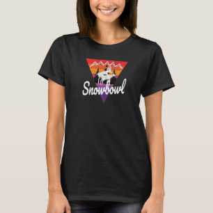 Camiseta Snowbowl Moose Montando Arizona de Snowbowl Wild