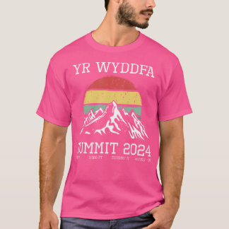 Camiseta Snowdon 2024 Sun Cymru Wa