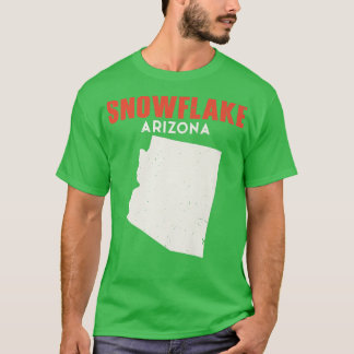 Camiseta Snowflake Arizona EUA Estado América Viagem Arizon