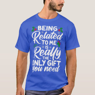 Camiseta Snowflake Oferece Para Mim Família O Que Preciso D