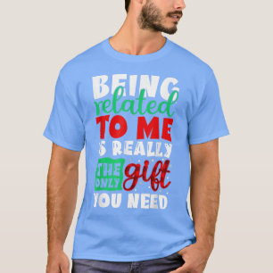 Camiseta Snowflake Sendo Novidade De Árvore De Natal Relaci