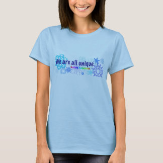 Camiseta snowflakes_autism