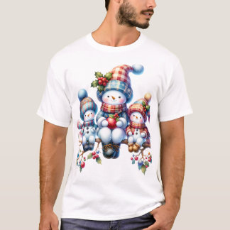 Camiseta Snowman
