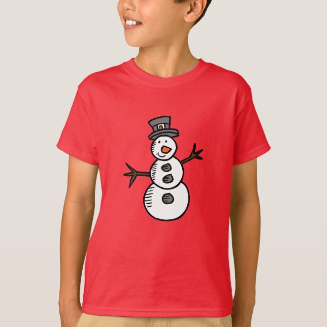Camiseta Snowman (Frente)