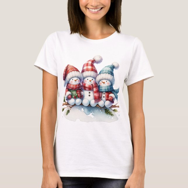 Camiseta Snowman (Frente)