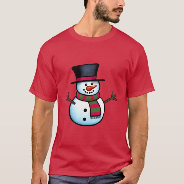 Camiseta Snowman (Frente)