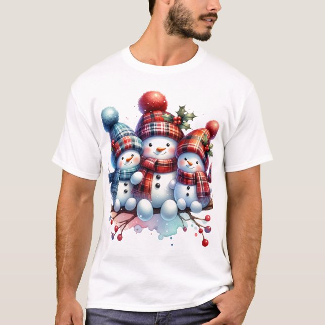 Camiseta Snowman (Frente)