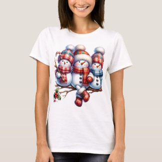 Camiseta Snowman