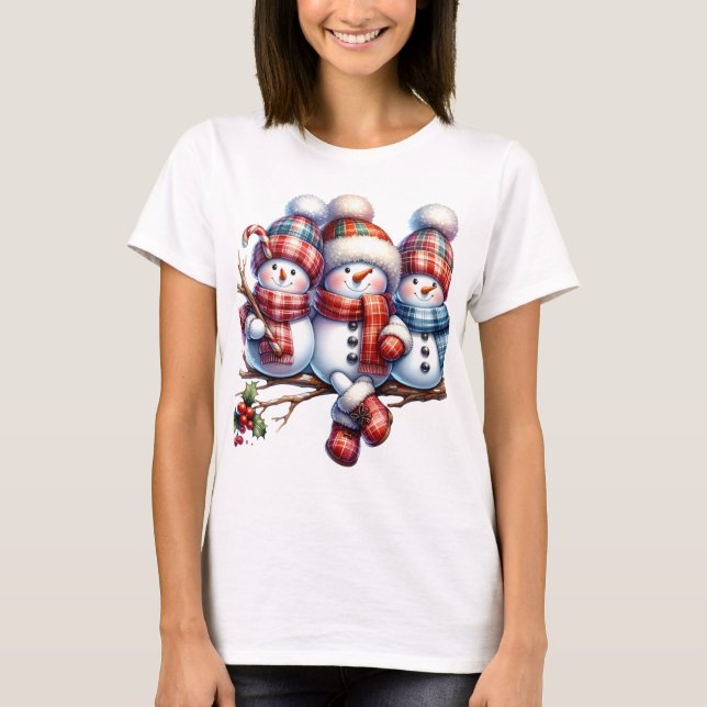 Camiseta Snowman (Frente)