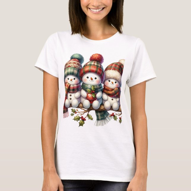 Camiseta Snowman (Frente)