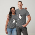 Camiseta Snowman Christmas<br><div class="desc">Esta camisa de Natal apresenta o personagem Snowman da Tripulação de Natal.</div>