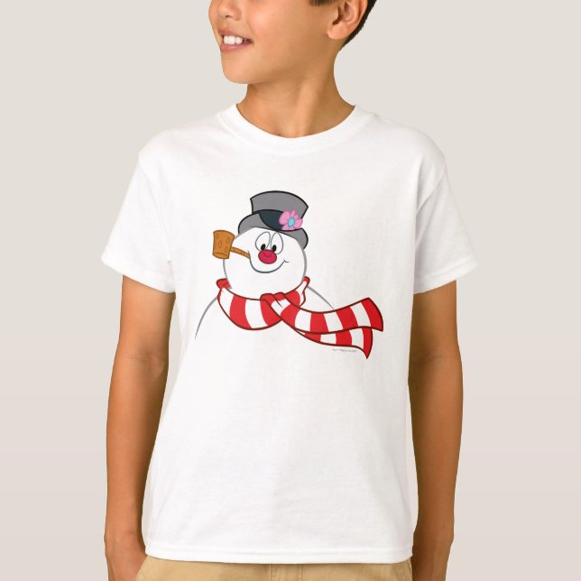 Camiseta Snowman™ congelado (Frente)