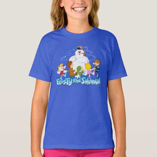 Camiseta Snowman™ congelado | Brincadeiras e Brincadeiras (Frente)
