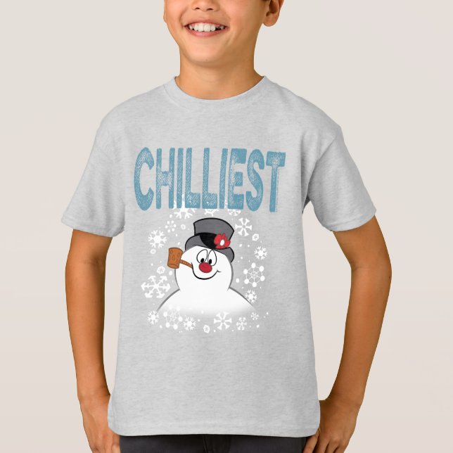 Camiseta Snowman™ congelado | Chilliest (Frente)