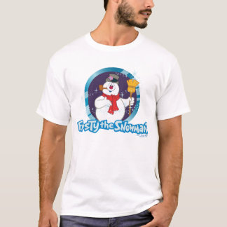 Camiseta Snowman™ congelado | Retrato magro congelado