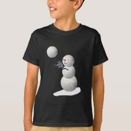 Camiseta Snowman De Voleibol
