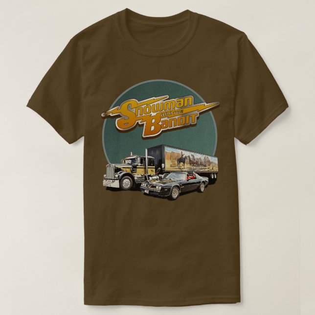 Camiseta Snowman e o Bandit (Frente do Design)