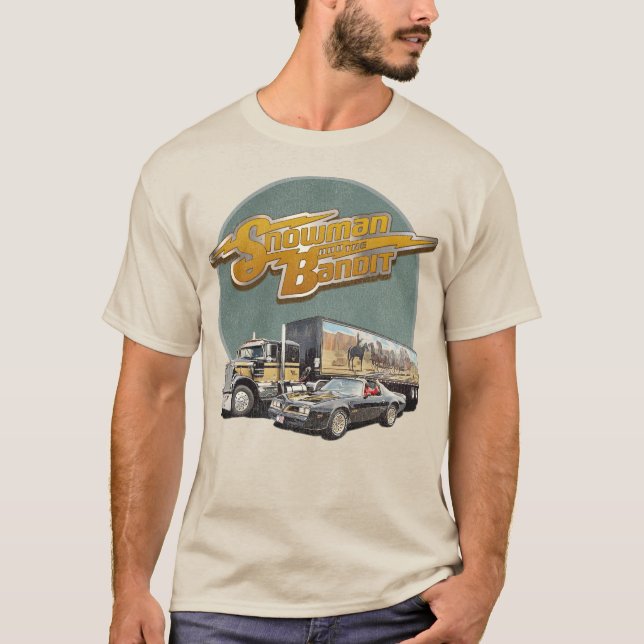Camiseta Snowman e o Bandit Smokey e o Bandit (Frente)