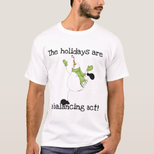 Camiseta Snowman Holiday Humor