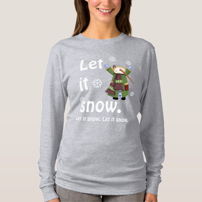 Camiseta Snowman Joy Tee (Frente)