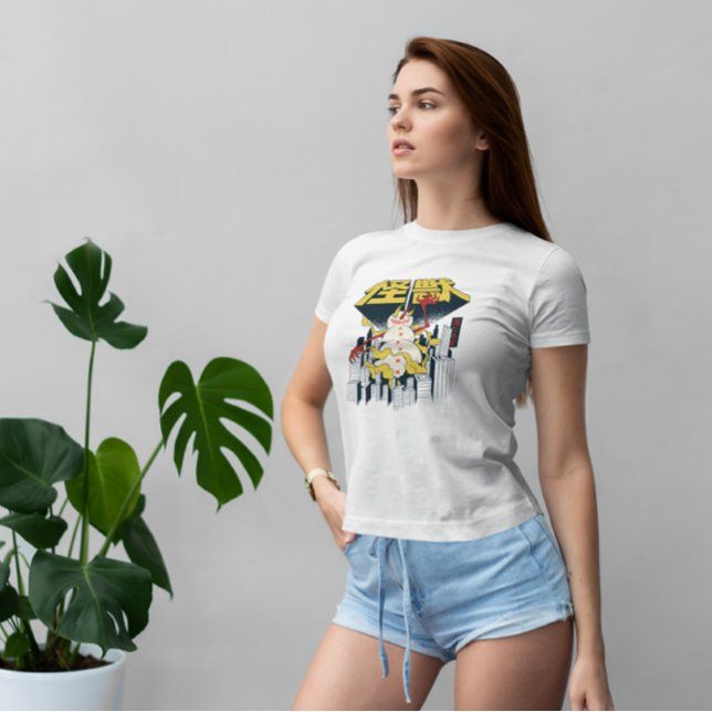 Camiseta Snowman Monster Japonês (Criador carregado)