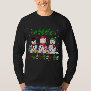 Camiseta Snowman Sinal de Snowman SLA
