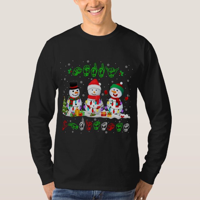 Camiseta Snowman Sinal de Snowman SLA (Frente)