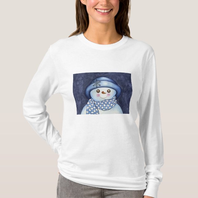 Camiseta Snowman T- Shirt (Frente)