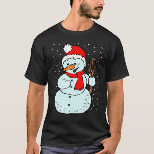 Camiseta Snowman Winter Costume SnowWomen Snowper