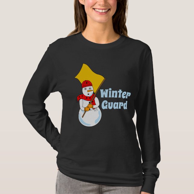 Camiseta Snowman Winter Guarda T-Shirt (Frente)