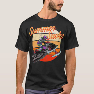 Camiseta Snowmobile JetSki Xmas Summer Cheira A Divertiment