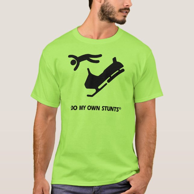 Camiseta Snowmobile meus próprios conluios (Frente)