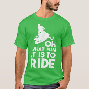 Camiseta Snowmobile Riding