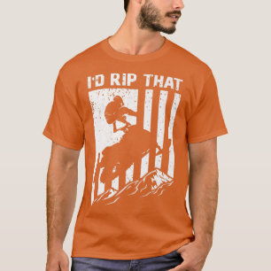 Camiseta Snowmobile Riding I Rip Aquele Skimobile