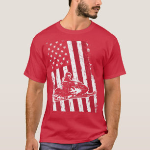 Camiseta Snowmobile Snowmobile Offroad S, sinalizador norte