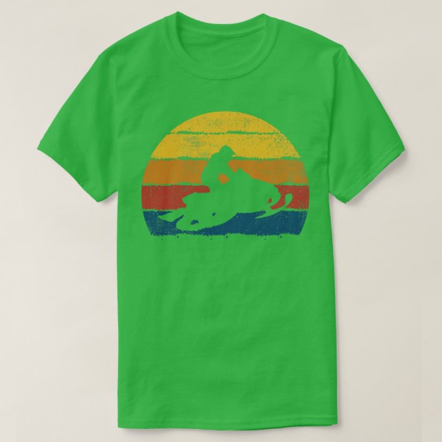 Camiseta Snowmobile Snowmobiling Snowmobile Riding (Frente do Design)