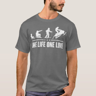 Camiseta Snowmobile Sonhou Uma Vida Um Amor