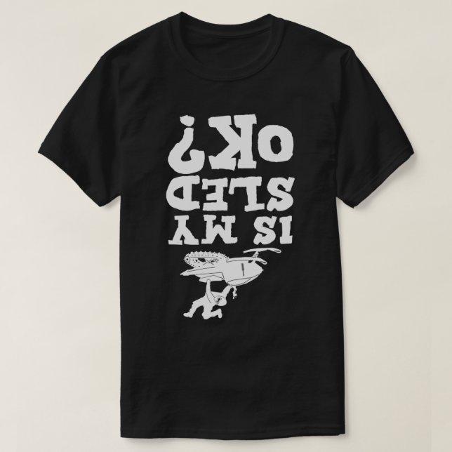 Camiseta Snowmobiling SnowMachine Snowmobile É O Meu Sled O (Frente do Design)