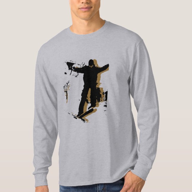 Camiseta Snowskater (Frente)